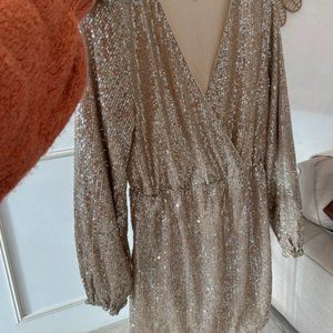 Vila glitter dress